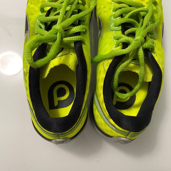 Brooks Women's Neon Yellow Pure Connect Sneakers Running Shoes Size 6 - Picture 9 of 11